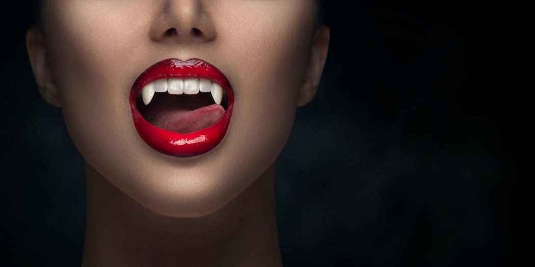 usta kobiety wampira